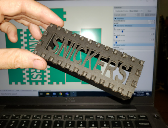 Black Foam Box Generator for Diode Laser