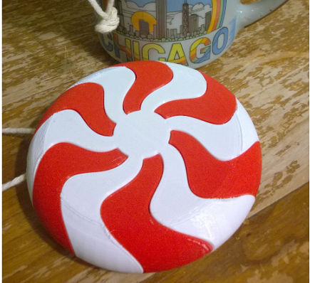 Peppermint Ornament