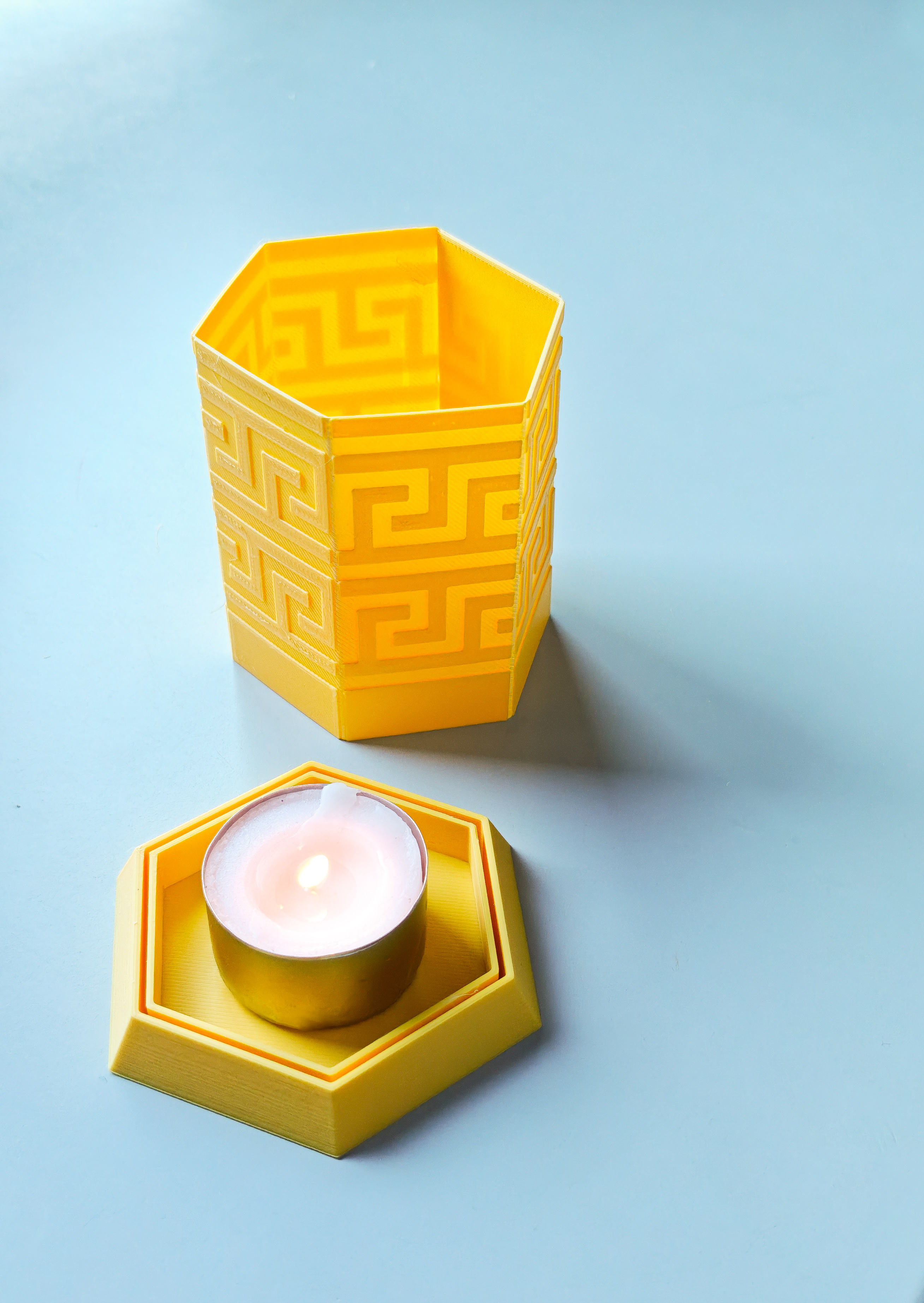 Meander Tealight Holder — miniatura 5
