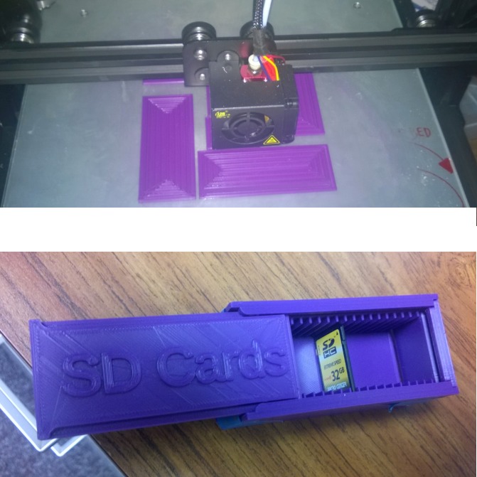 Miniatura 3 do modelo 3D SD Card Storage
