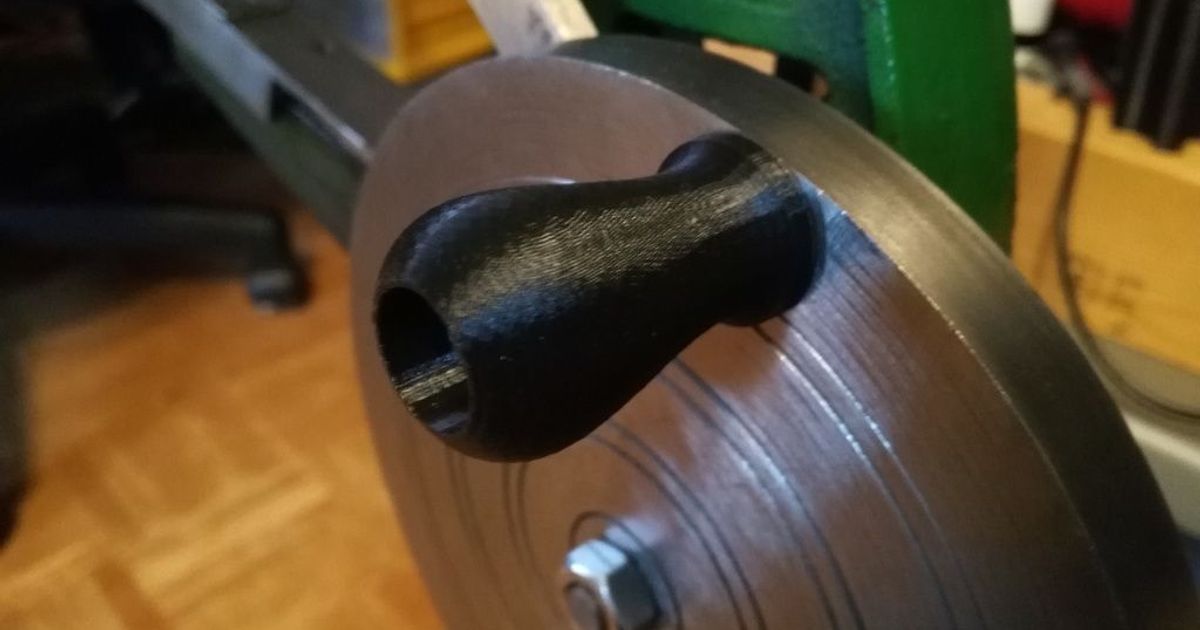 Cobbler's Sewing Machine hand crank by Dave Download free STL model