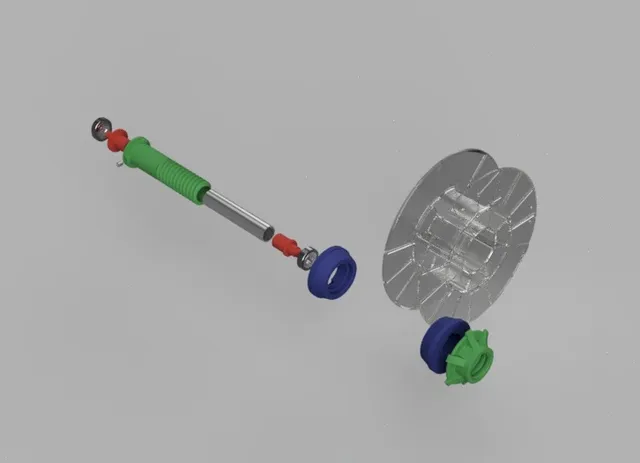 TAZ 6 Spool Holder Shaft