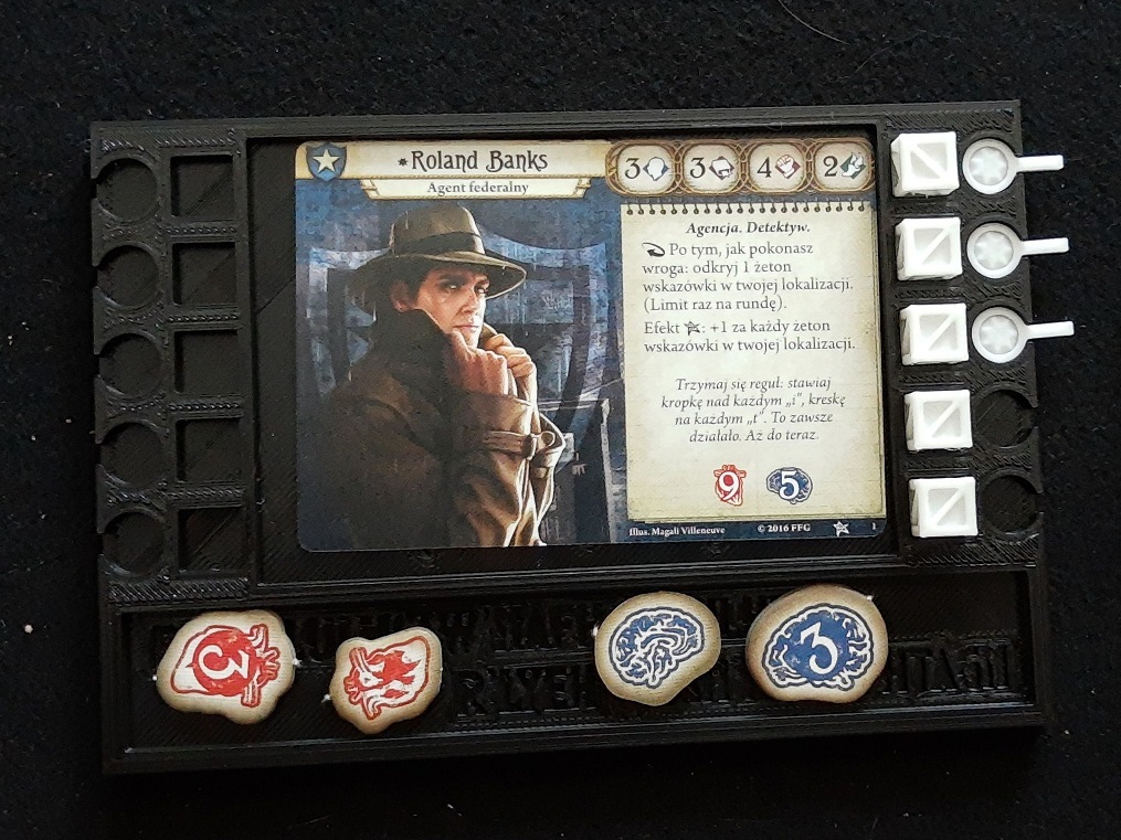 Arkham Horror LCG Investigator Tray by Gnierat | Download free STL ...