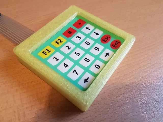 4x5 Keypad Case, Arduino.