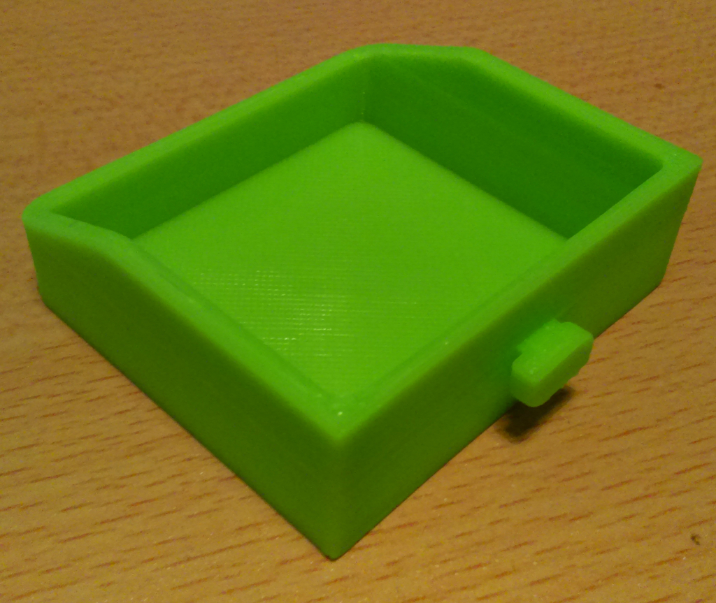 Greenhouse 'rail' bin