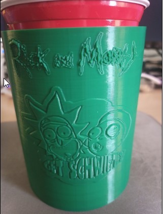 Rick and Morty Schwifty Mug for solo cups