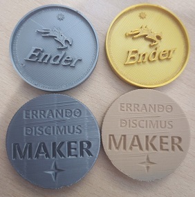 Miniatura 5 do modelo 3D Ender Maker Coin