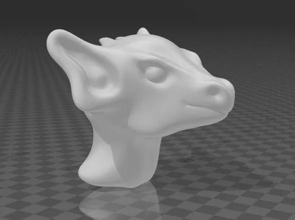 Small dragon head