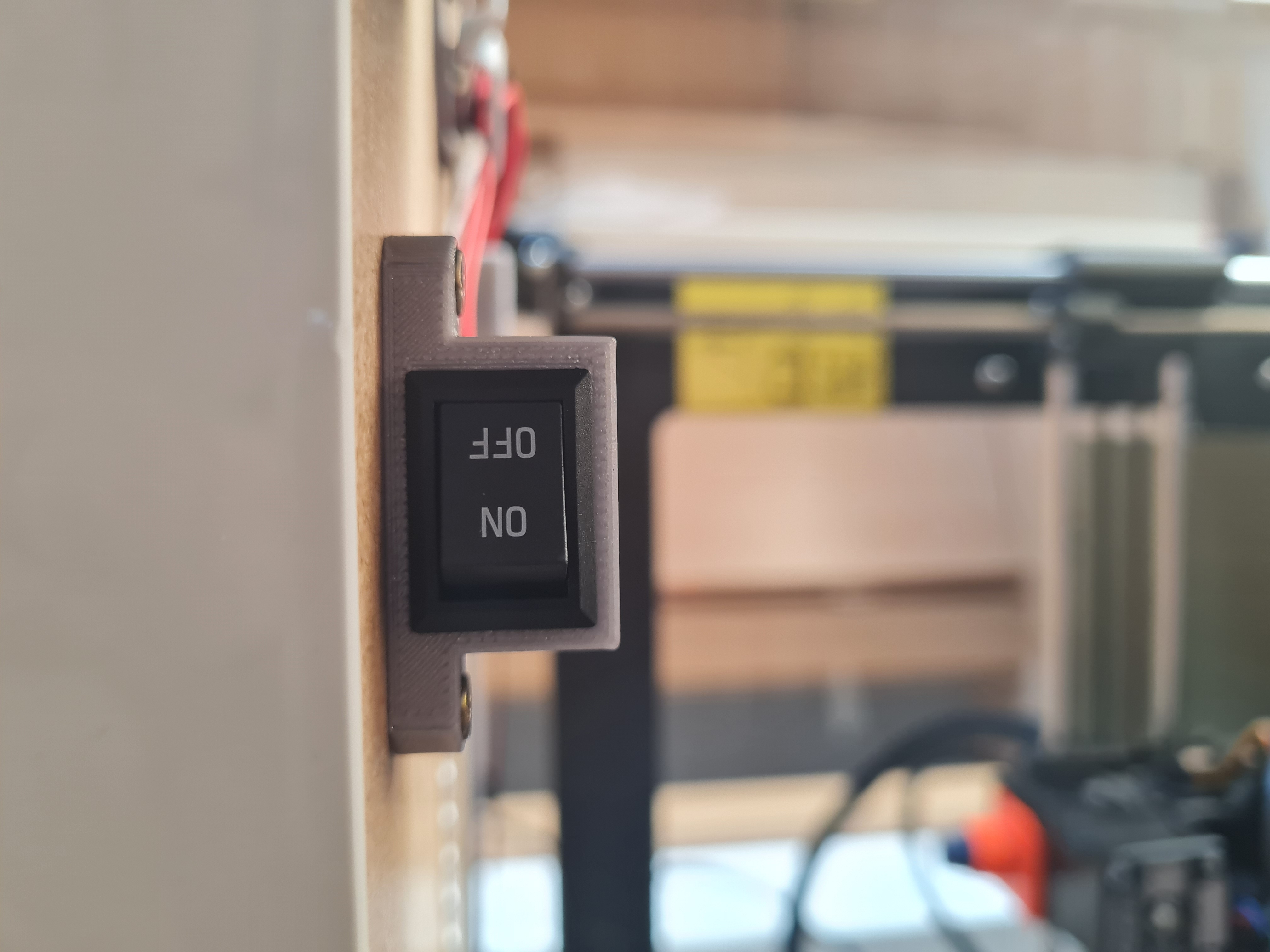 Toggle Switch Housing for Enclosure by Longlife2012 Download free STL