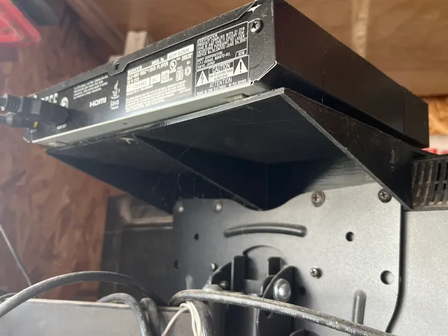 Over TV DVD Shelf