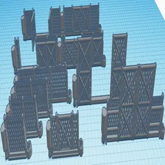 Dungeon Stick modern   fences 