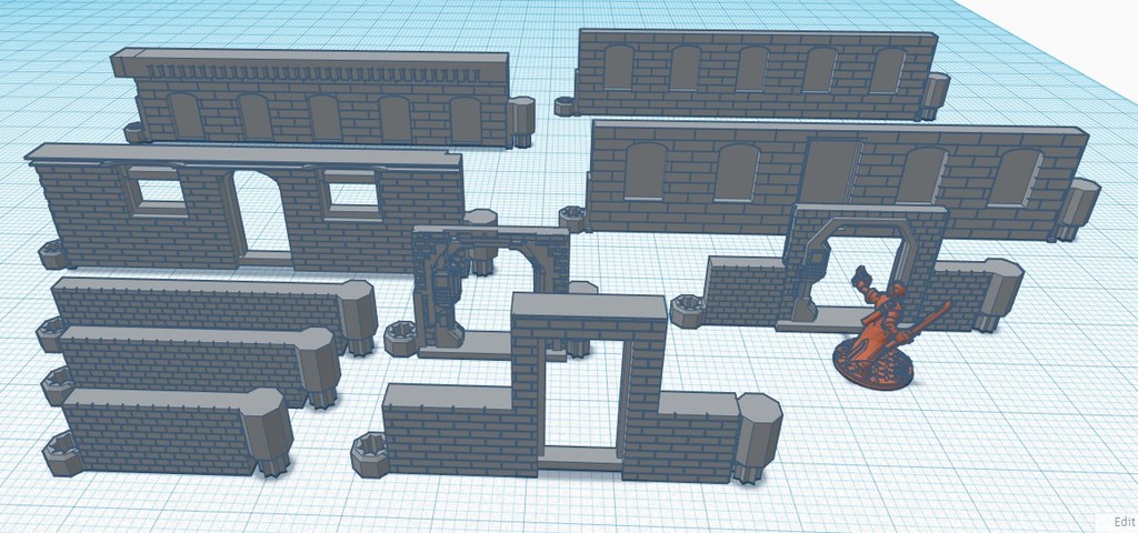 Dungeon Stick modern buildings by LordOgreCorsair | Download free STL ...
