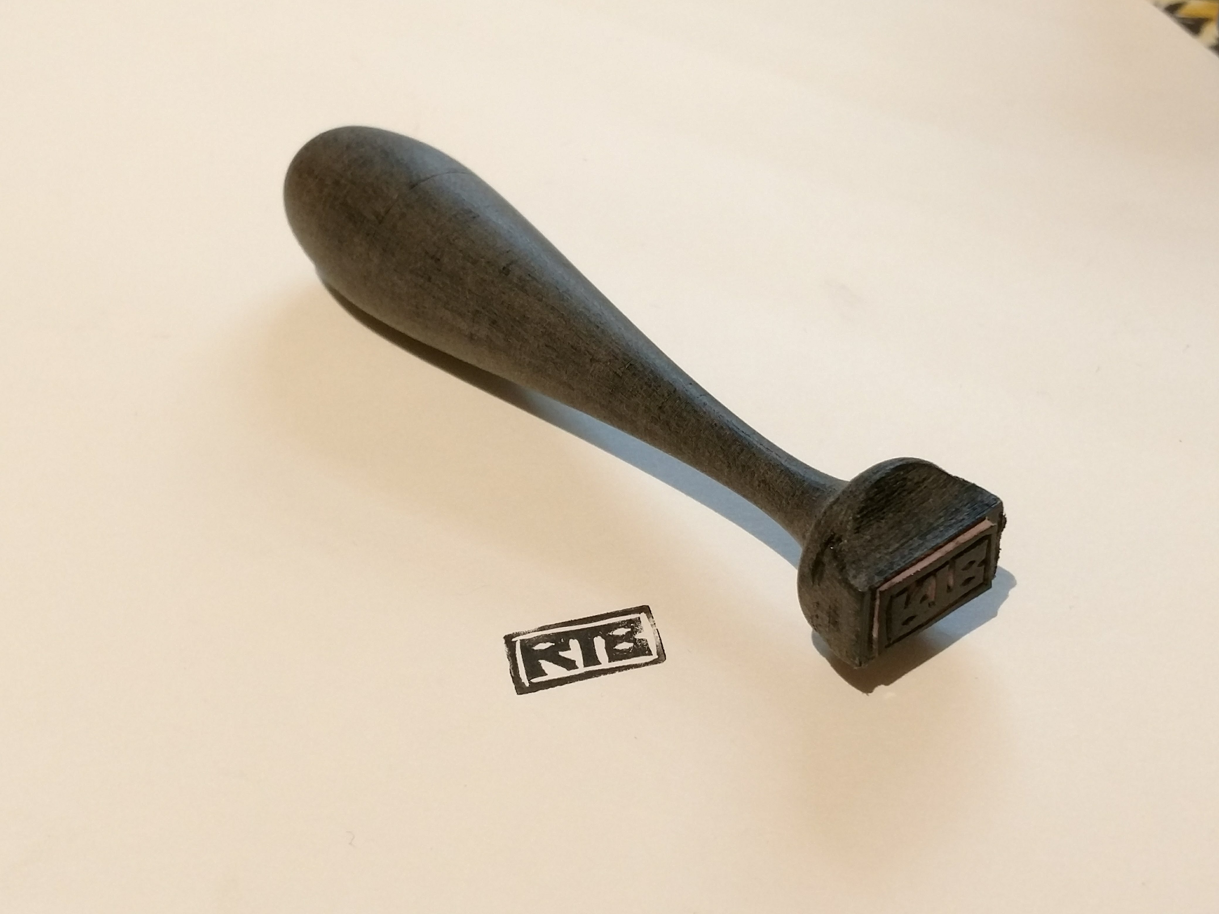 Signature stamp holder