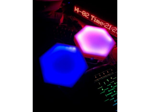 Hex shape for led lights