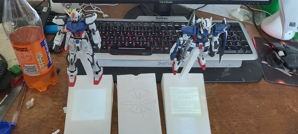 1/144 gundam base lithopane