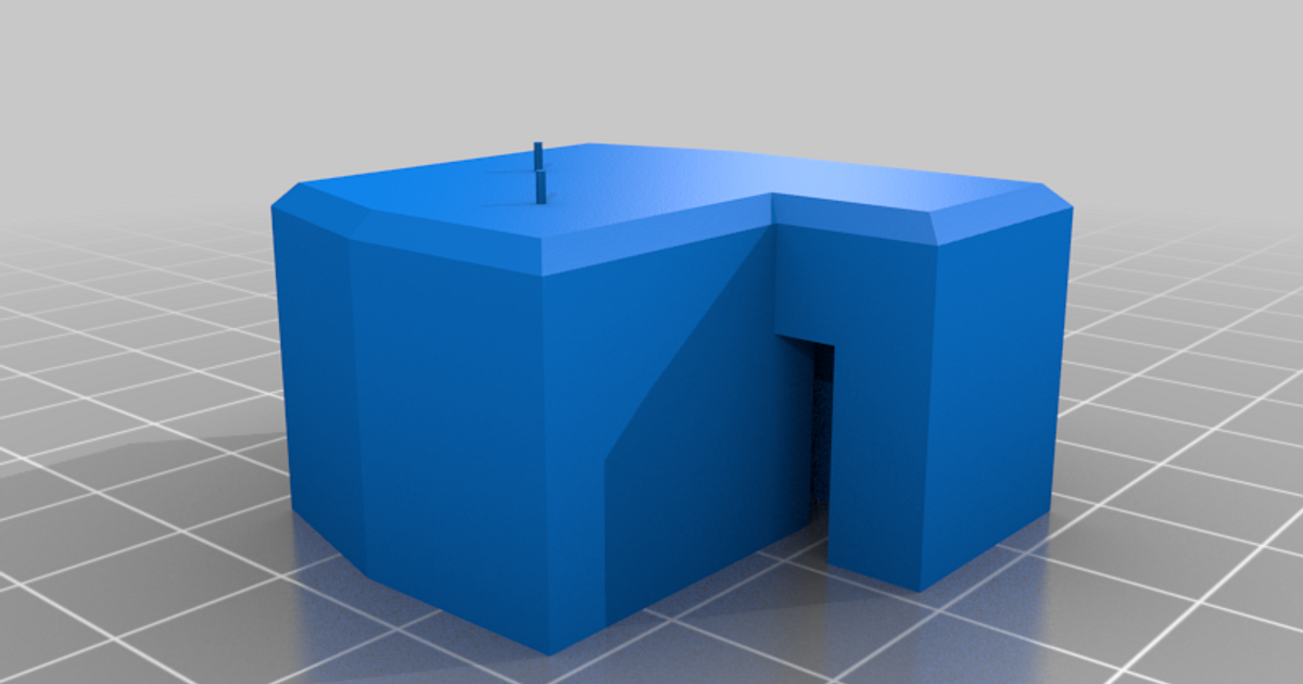 1/144 one man pillbox by k scale models Download free STL model