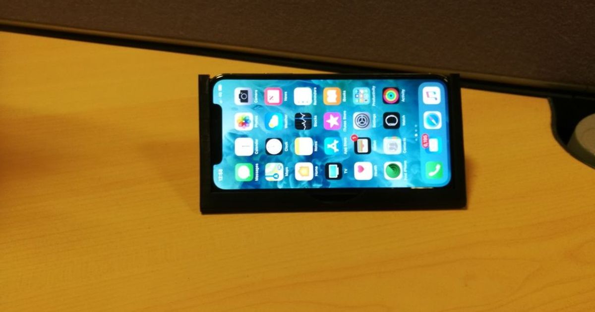 iphone x holder by k scale models Download free STL model
