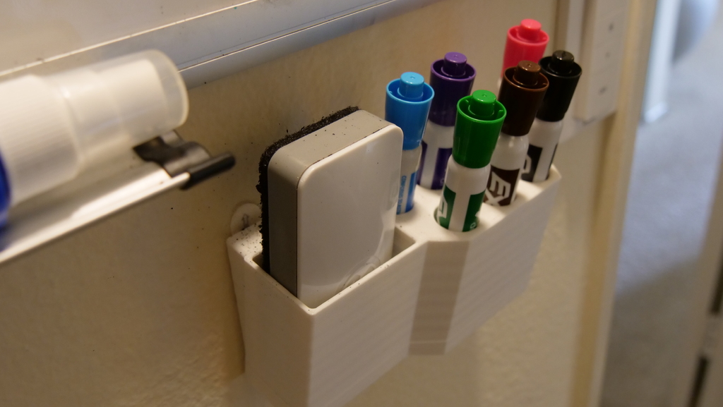 Dry Erase Board Holder by DevoCut Download free STL model