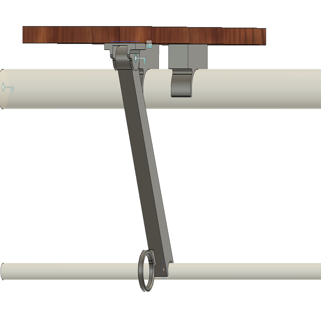 Miniatura 2 do modelo 3D Hospital Bed Table