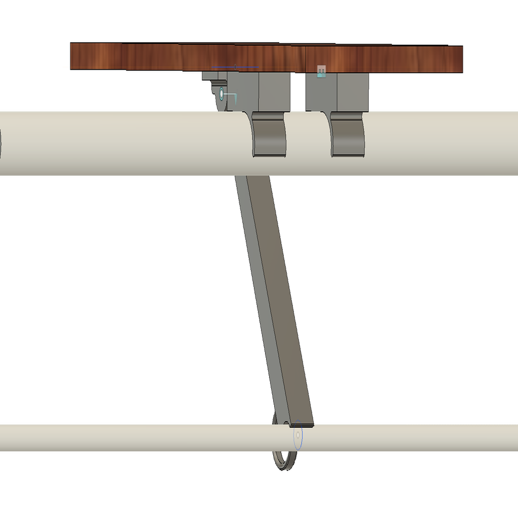 Miniatura 9 do modelo 3D Hospital Bed Table