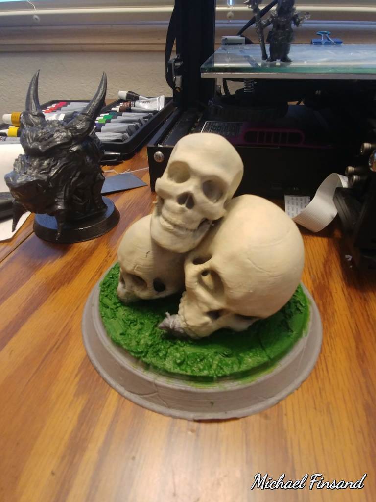 3 skulls