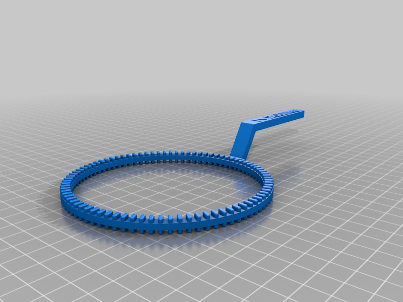 Miniatura 4 do modelo 3D 4 inch bubble wand