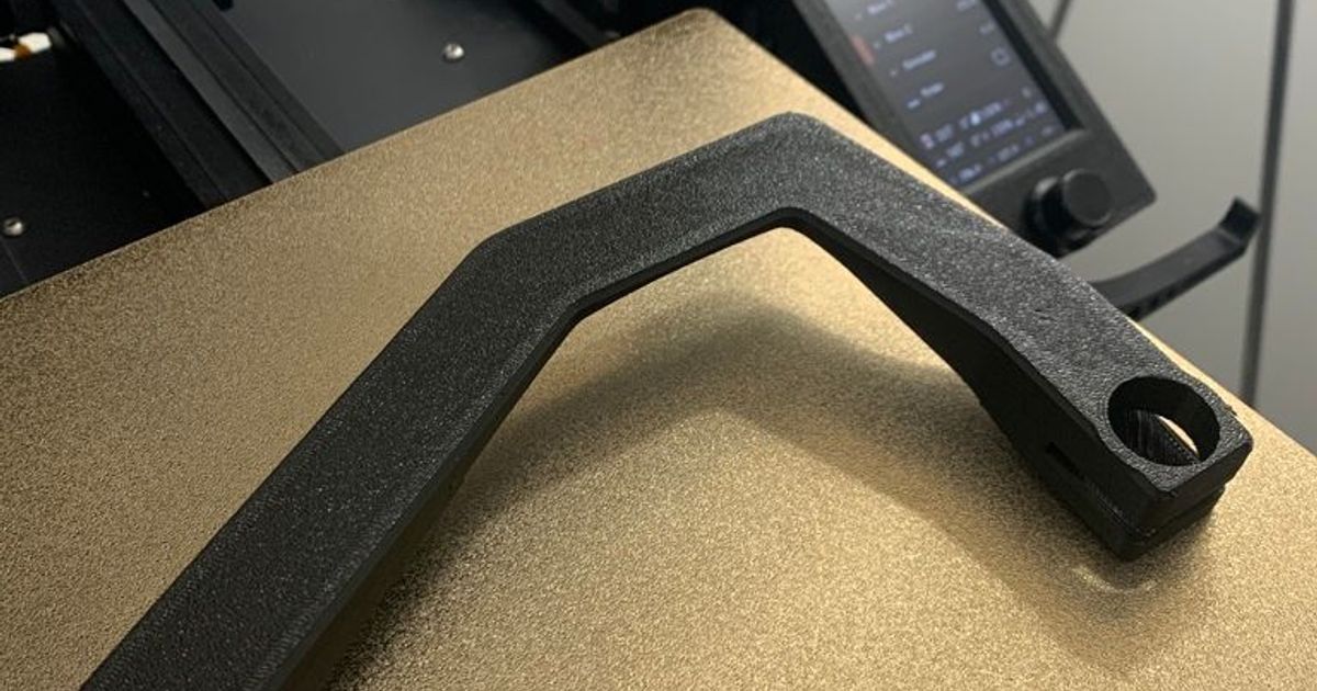 Ender 3 Bed Handle Pi Camera Mount for Silicone Spacers by Kyle 🇬🇧