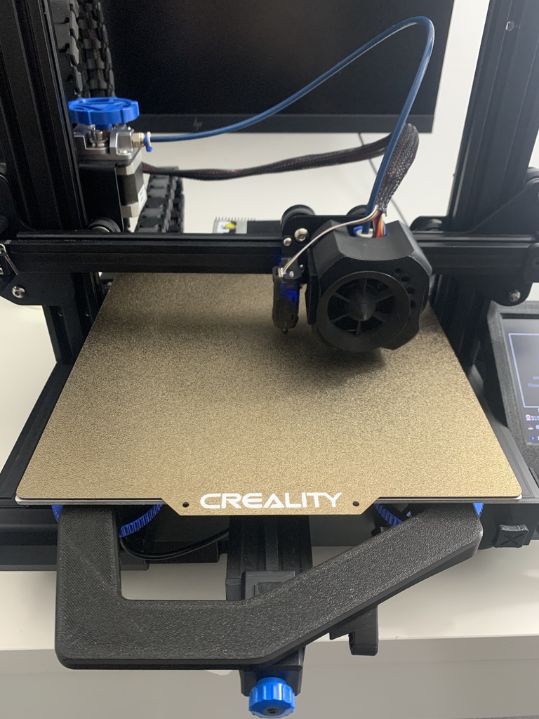 Ender 3 Bed Handle Pi Camera Mount for Silicone Spacers by Kyle 🇬🇧