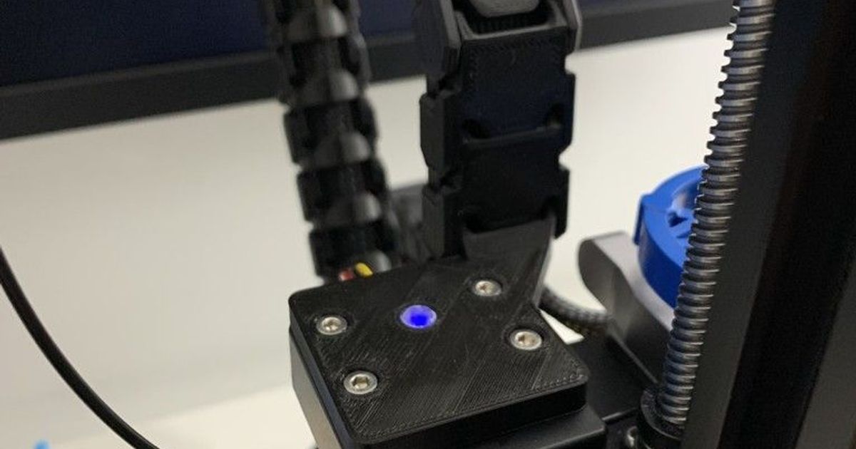 Ender 3 V2 Creality Run Out Sensor Cable Chain Mount By Kyle 🇬🇧 ...