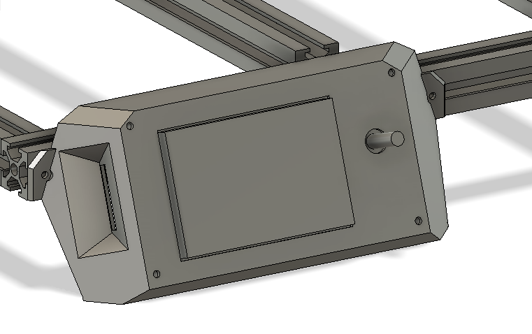 HCmaker7 LCD front frame (adimlab)