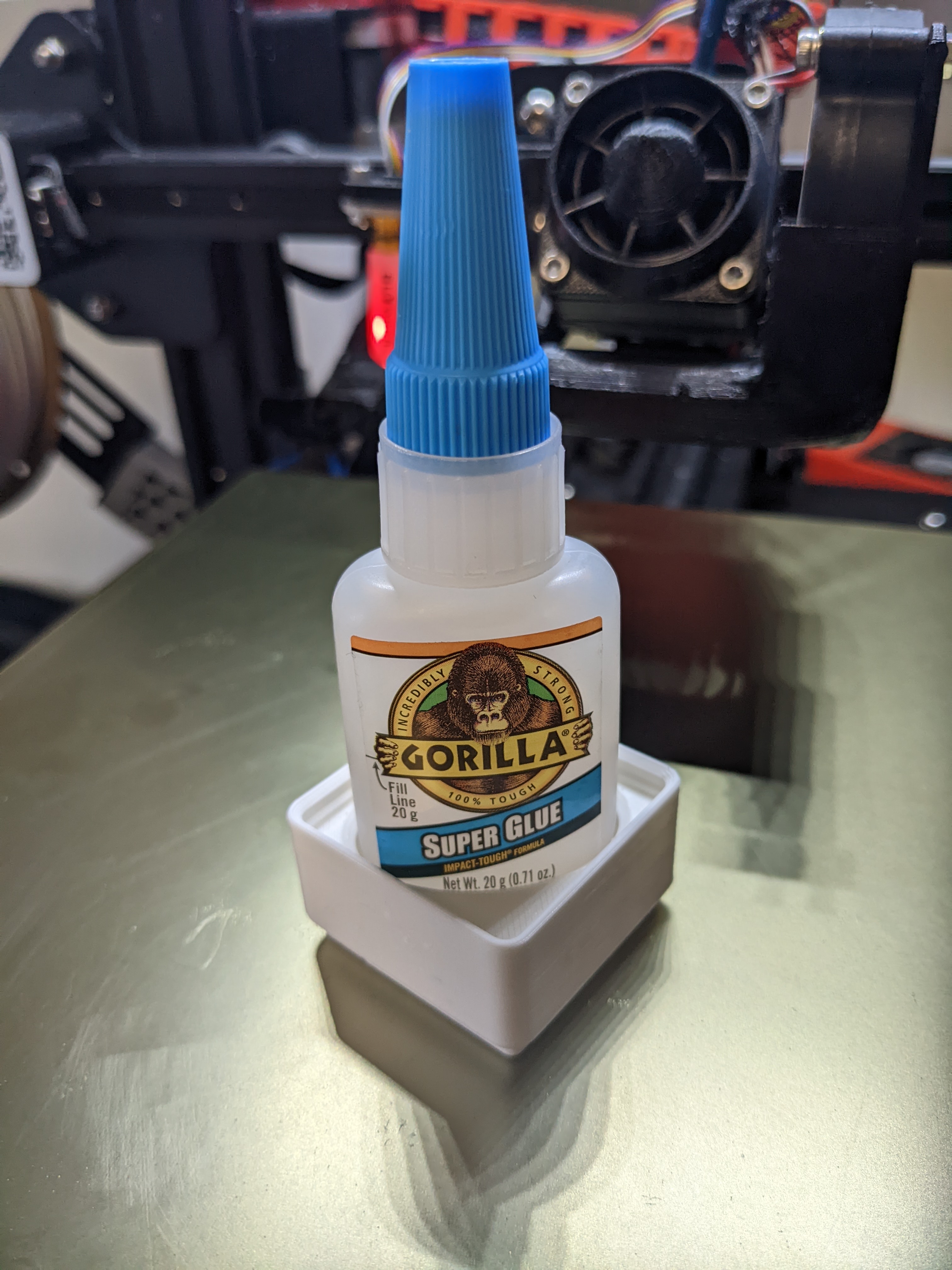 Gridfinity Gorilla Glue Holder by skelly Download free STL model