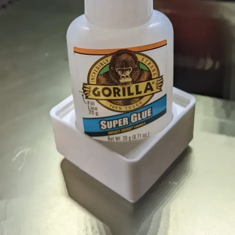 Gridfinity Gorilla Glue Holder by skelly, Download free STL model