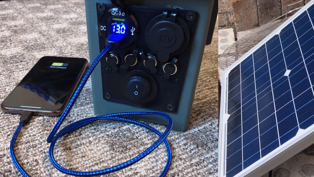 Lithium Solar Ammo Can 6-12 Ah