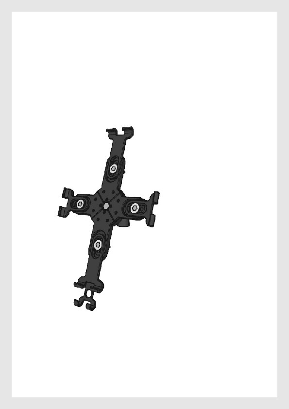 iPad Pro 12.9" Mic Stand Holder by Lyricon Download free STL model