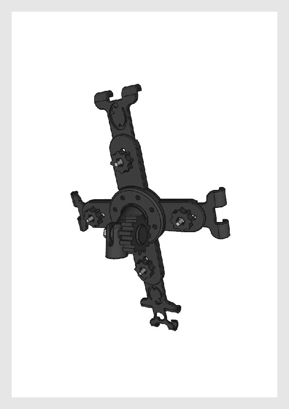 iPad Pro 12.9" Mic Stand Holder by Lyricon Download free STL model