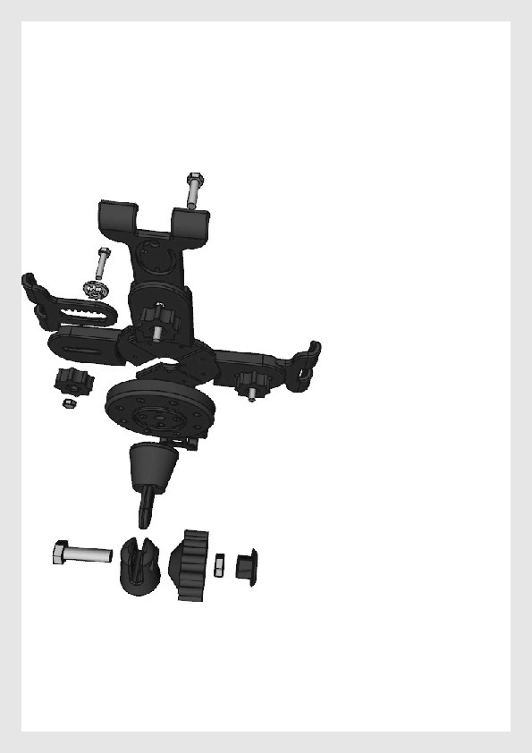 iPad Pro 12.9" Mic Stand Holder by Lyricon Download free STL model