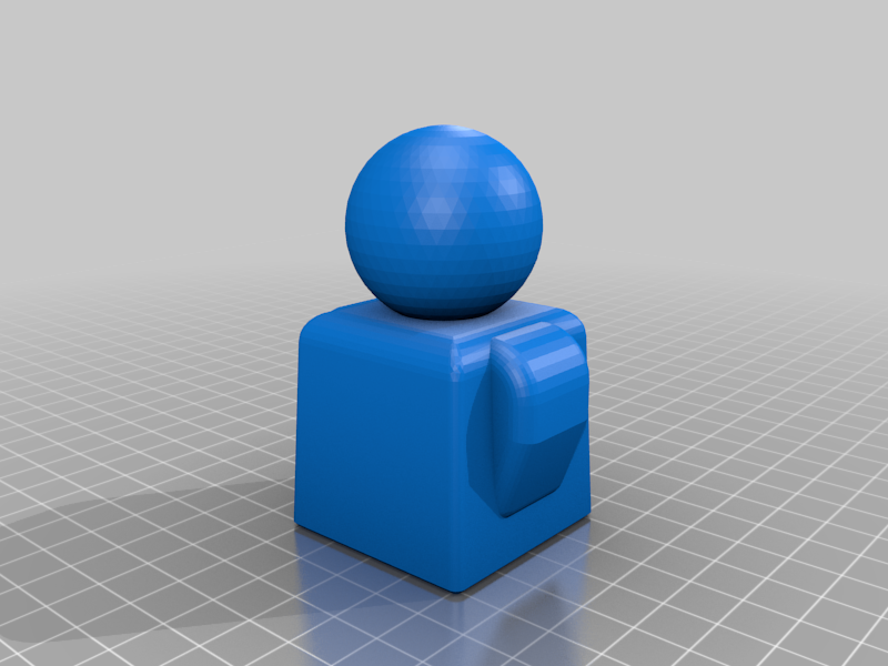 Miniatura 16 do modelo 3D Stacking Block Toy Train V2