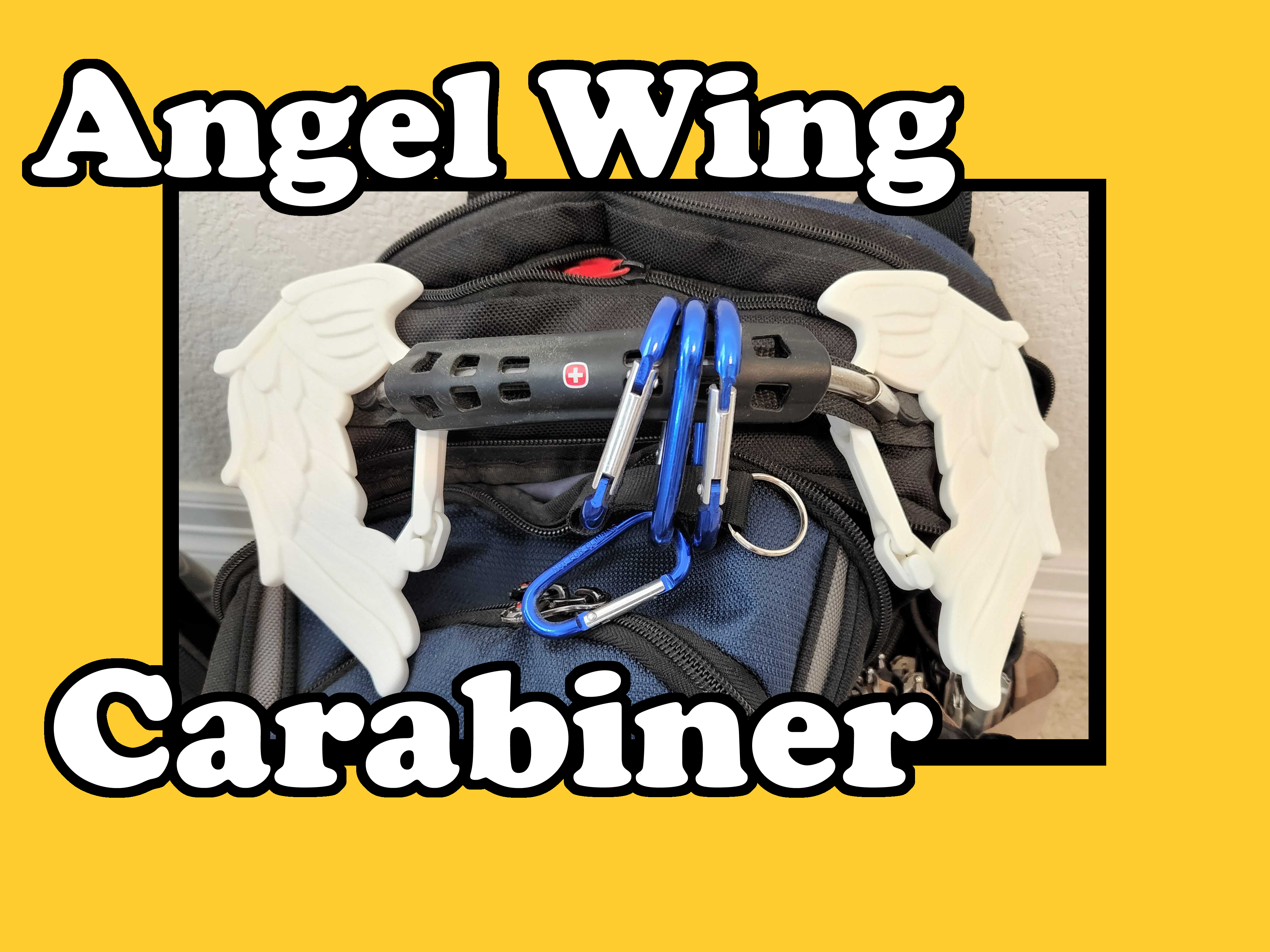 Angel Wing Carabiner