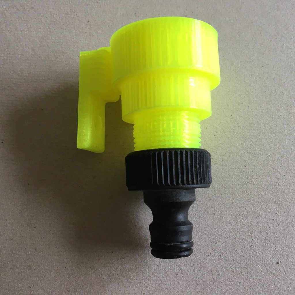 Sprinkler with 3/4" thread - no moving parts