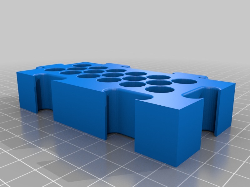 Modular Battery Storage Holder Organizer