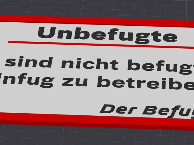 Unbefugte sind nicht befugt...