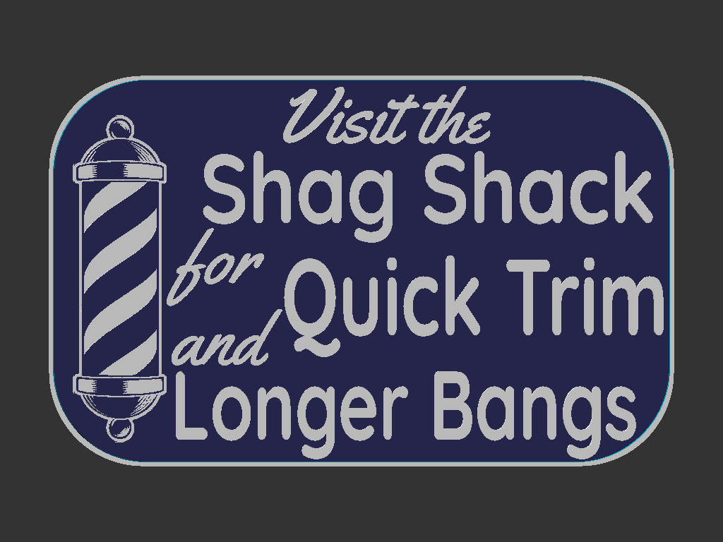 Shag Shack sign — miniatura 3