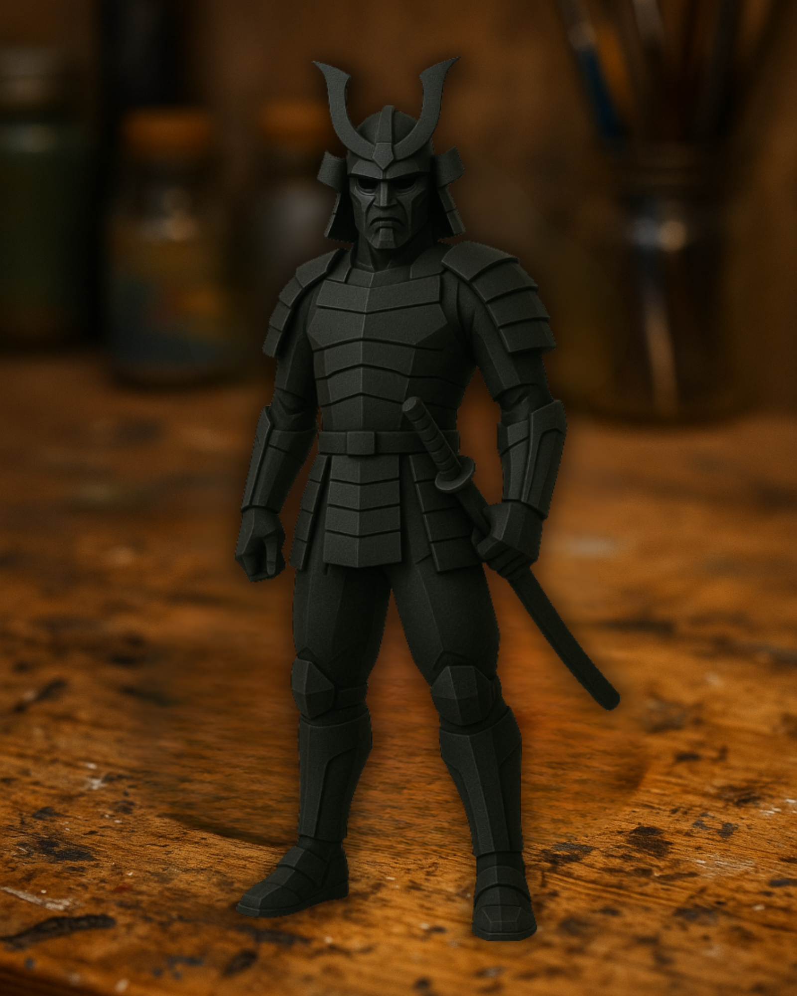 Samurai Warrior Figurine