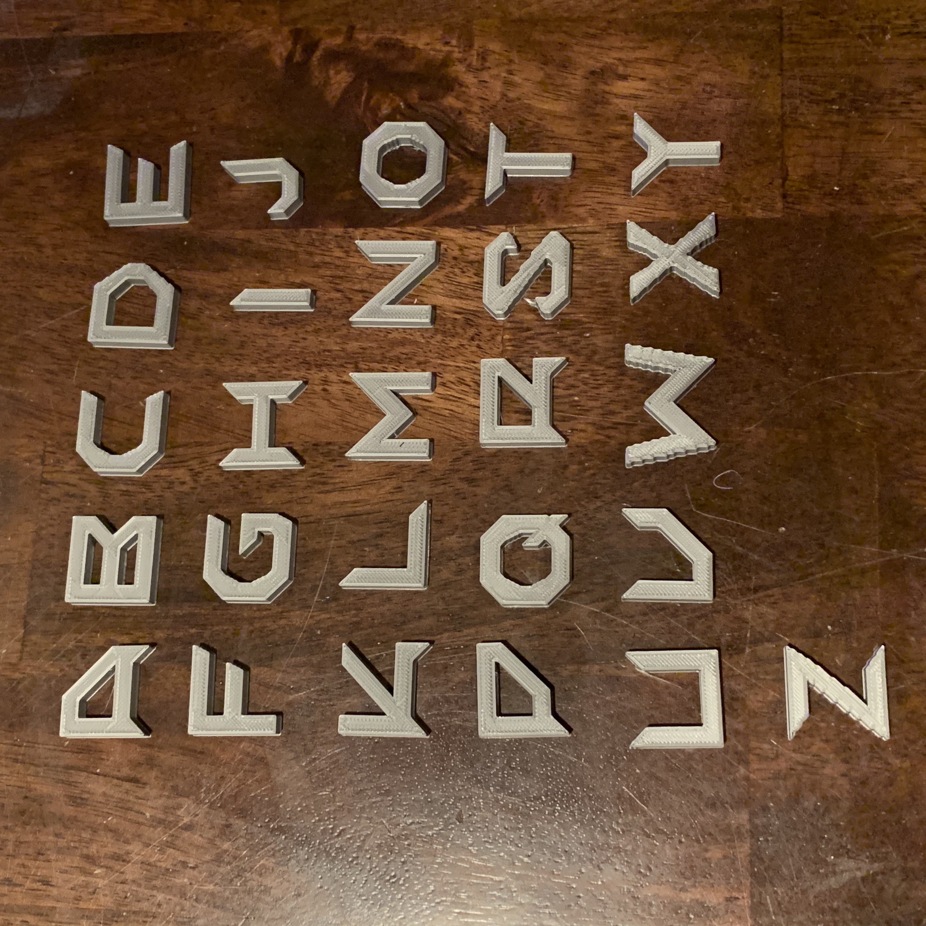 Makerwiz 3D Letters