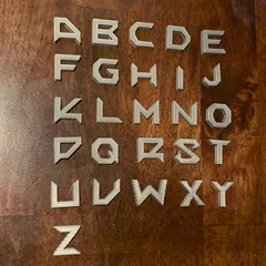 Makerwiz 3D Letters
