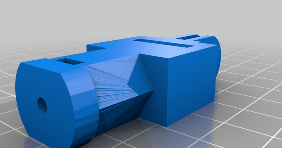 RPi camera mount for Ender 5 with nut by CatGunStudio Download free STL model