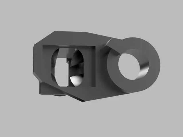 Flush Handle Mount for Toto Toilet