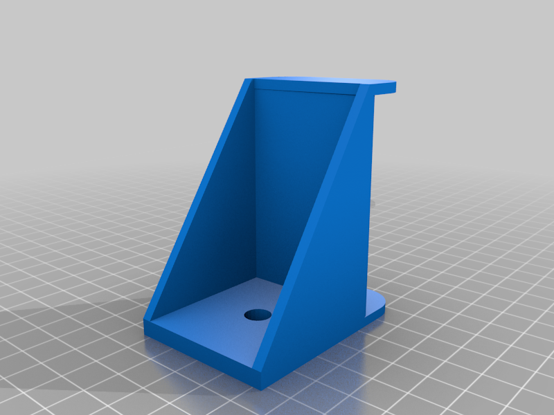 WIDE Headset Hanger for 45mm 8020 by khyams Download free STL model