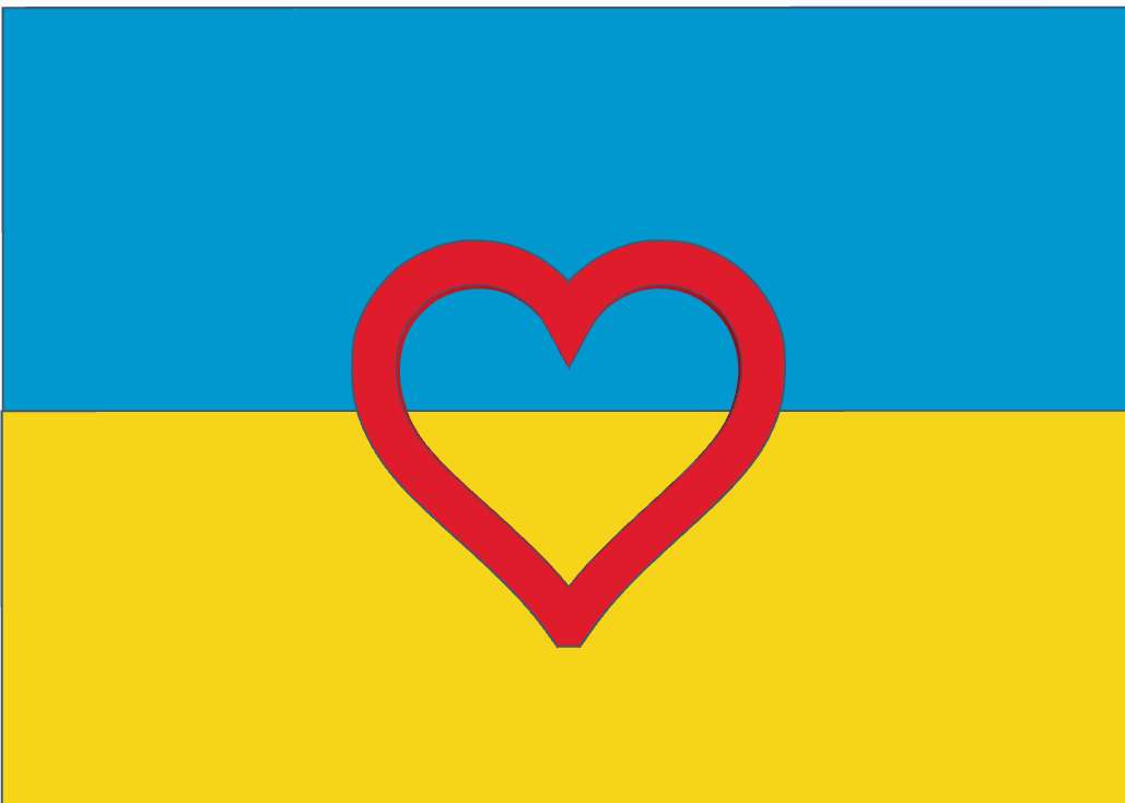 Love for Ukraine Pin