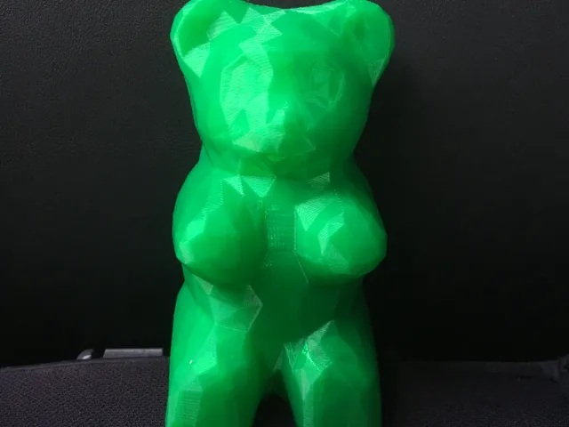 Low Poly Gummy Bear